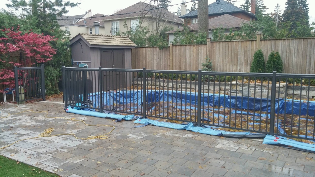 Aluminum Picket Fence Residential Toronto